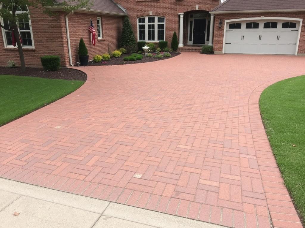 Brick Driveway
